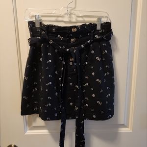 American Eagle Paperbag Waist Skirt